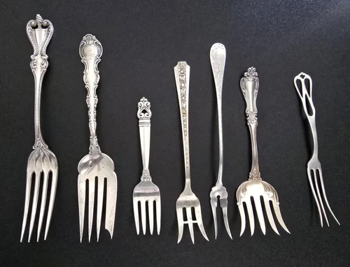 Sterling Silver Forks 156 grams