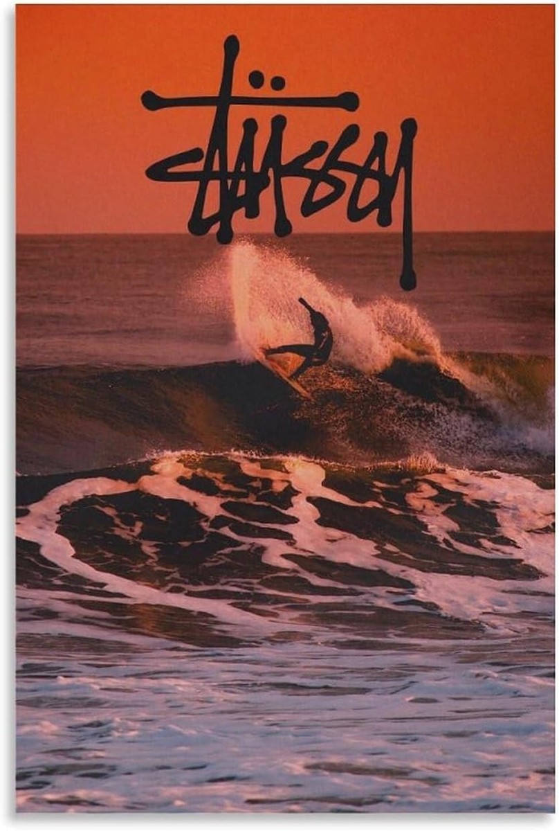 Stussy Dream Surfer Vintage Art Poster Unframed 24x36 | eBay