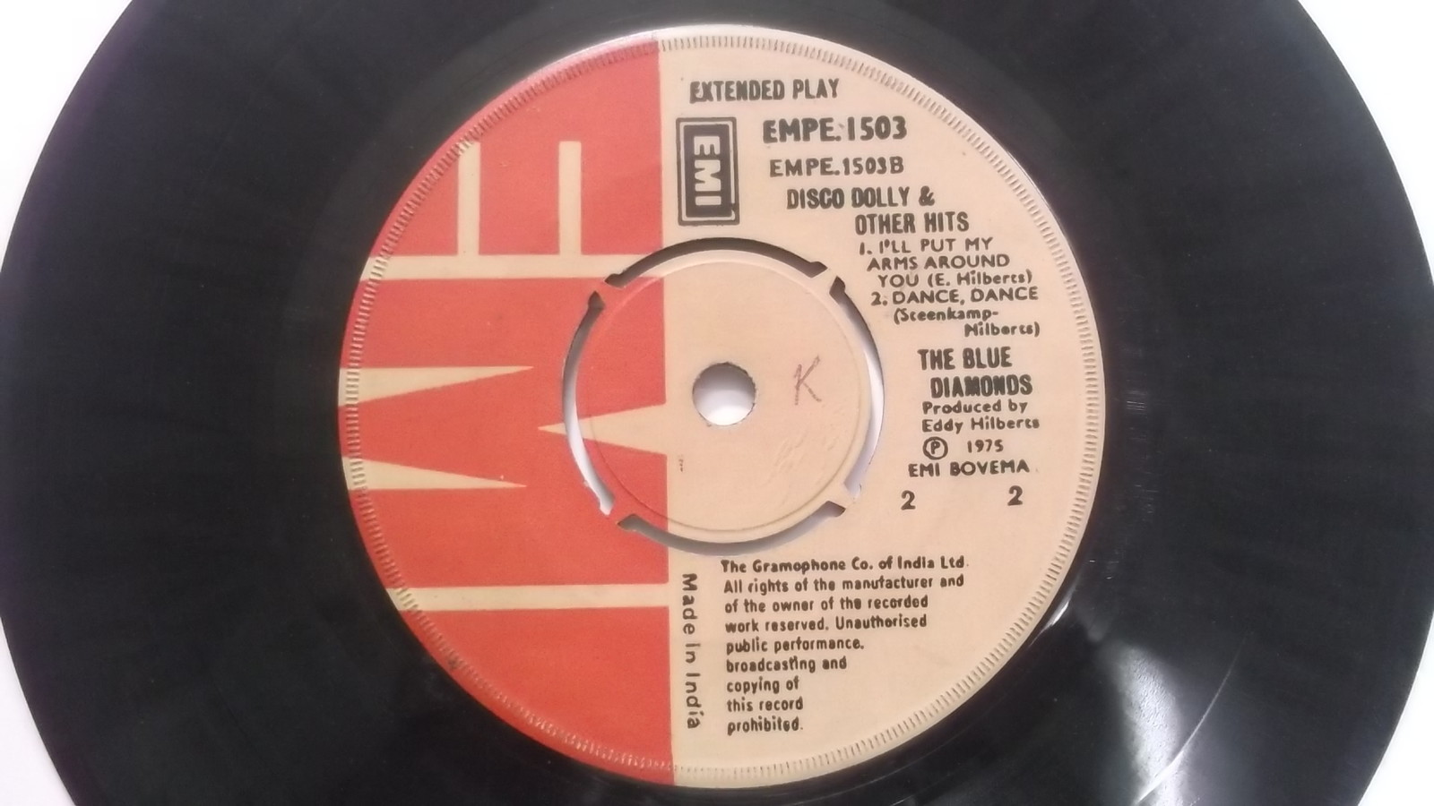 THE BLUE DIAMONDS  DISCO DOLLY rare SINGLE 7