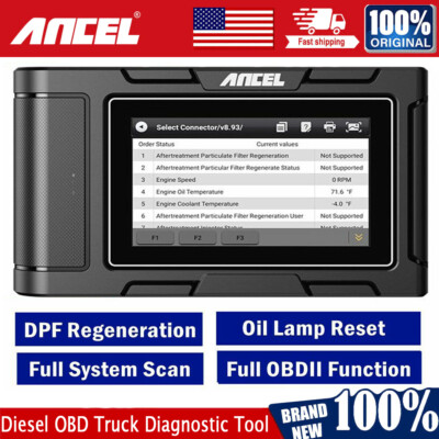 ANCEL HD3300 All System OBD2 Scanner Diesel Heavy Duty Truck Diagnostic DPF Tool
