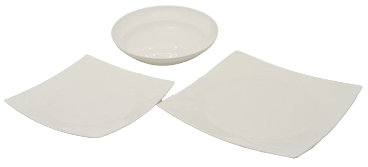 Servizio Piatti in Porcellana 18 Pezzi ETHEREAL Wedgwood Set 6 Persone Tavola