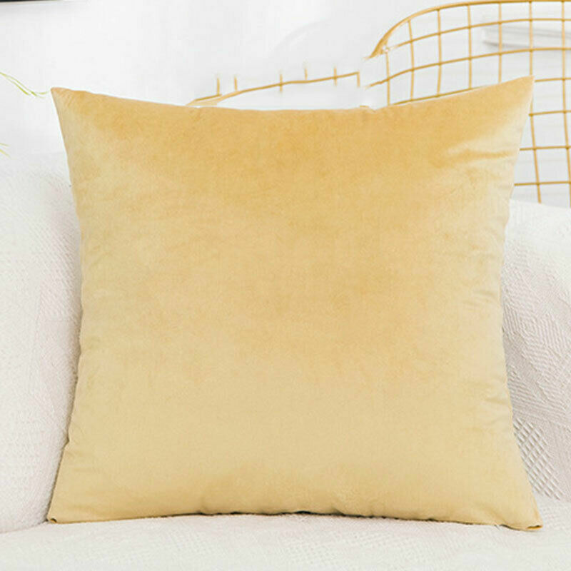 40/50/60cm Miękka aksamitna poszewka na poduszkę Kolorowa uniwersalna poszewka na poduszkę Dom Łóżko Sofa Dekoracja ✪ ⭐ - Zdjęcie 51 z 62