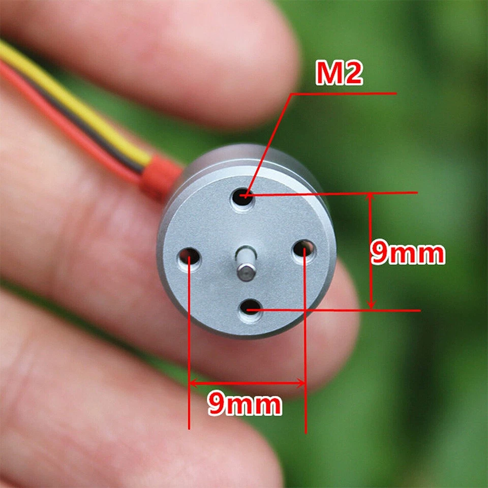 Mini 1104 Brushless Motor 14mm 4300kv for 1S-3S RC Drone FPV Racing Quadcopter - Image 2 of 4
