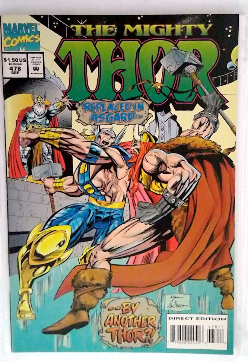 The Mighty Thor #478 (1994) Marvel Comics 8.5 VF+ Comic Book