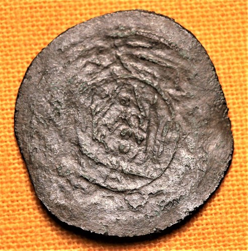 Medieval Austrian Coin - Friesacher Bronze Pfennig, 13. Century - Picture 2 of 2