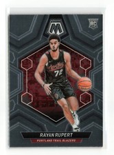RAYAN RUPERT #232 RC 2023-24 PANINI MOSAIC TRAIL BLAZERS