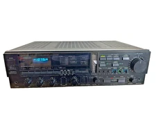 Vintage Kenwood KVR-970B AV Stereo Receiver Tested - Powers On Clean