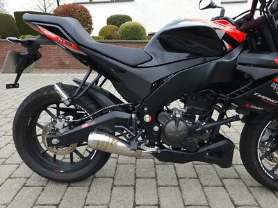 Turbo Kit GP Sport Auspuff Aprilia Tuono 125i RS 125 E4 17-24 E5 Auspuffanlage - Bild 1 von 4