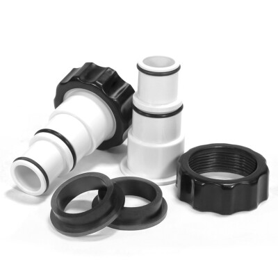 1.5'' to 1.25'' Hose Adapter Collar for Intex Fit for Threaded Connection (2-Pack)