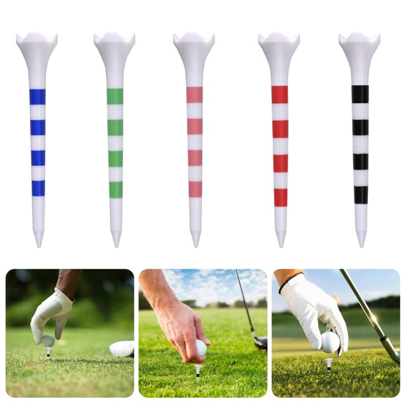 20Pcs Low Resistance More Distance Consistent Height Tees Golfs Driver