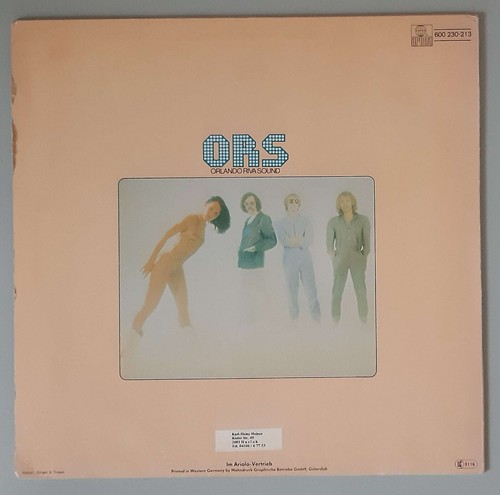 O.R.S. Orlando Riva Sound – "Fire On The Water" (Ariola – 600 230) - Bild 2 von 6