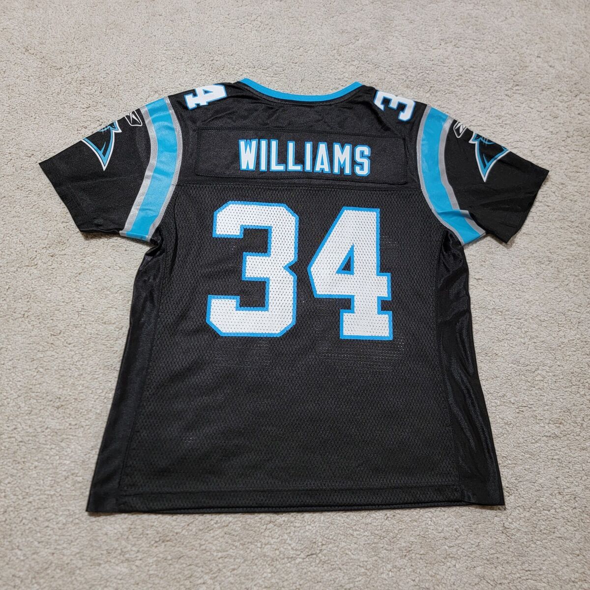 Reebok NFL Carolina Panthers #34 Deangelo Williams Youth Reebok NFL Carolina Panthers #34 Deangelo Williams Youth