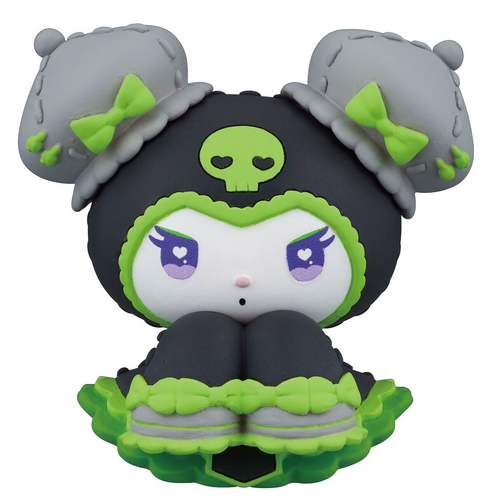 Sanrio My Melody and Kuromi Lolita Dolly Costume Mini Figures - FULL SET OF FOUR - Picture 2 of 10