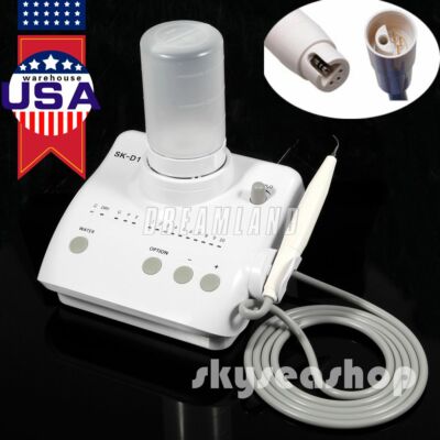 SKYSEA Portable Dental Ultrasonic Scaler fit SATELEC DTE  D1 Handpiece+2 Bottles