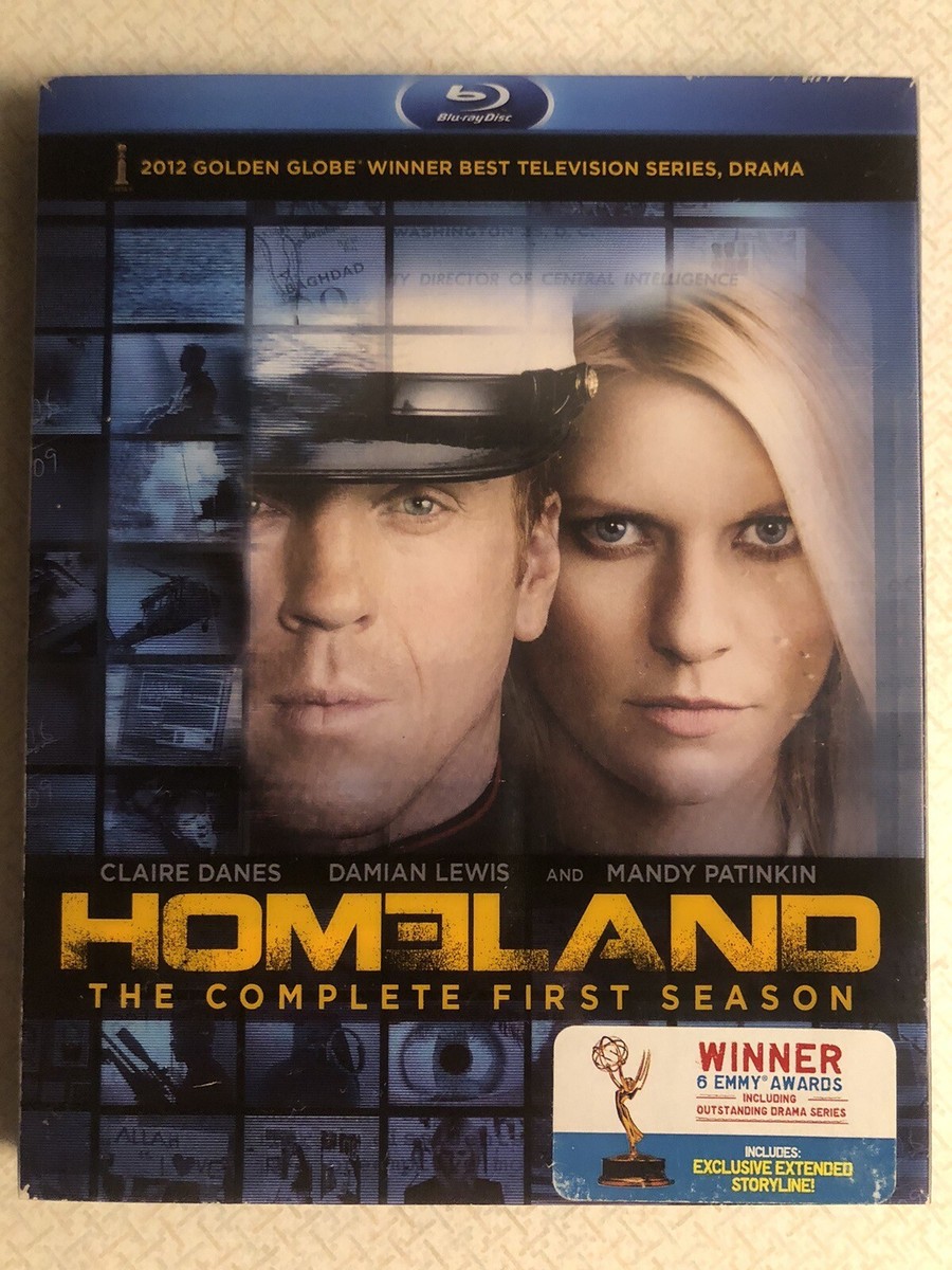 Homeland: The Complete First Season (Blu-ray Disc, 2012, 3-Disc