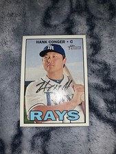 2016 Topps Heritage High Number #501 Hank Conger Tampa Bay Rays