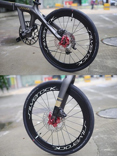 20 Inch Folding Bike Wheels Disc Brake Quick Release Wheelset for 8-11 Speed - Picture 16 of 27