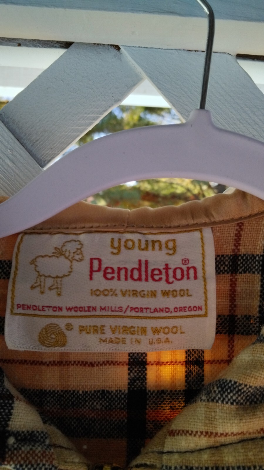 Vintage 60s Womens Pendleton 100% Virgin Wool Pla… - image 2