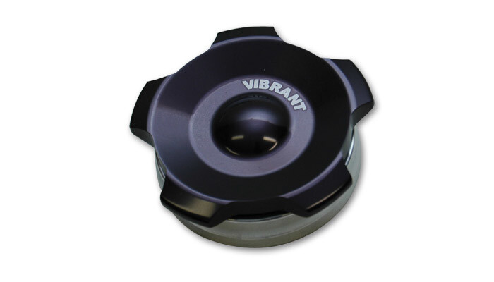 Black Aluminum Fill Cap w/Aluminum Weld Bung 2 Black Aluminum Fill Cap w/Aluminum Weld Bung 2