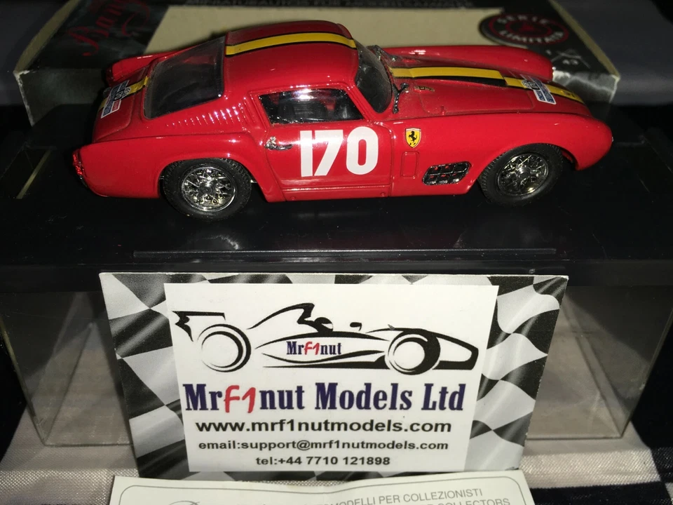 1:43 Botto 1010 Olivier Gendebien Ferrari 250 Gt Swb #170 1st Tour De France - Immagine 3 di 4