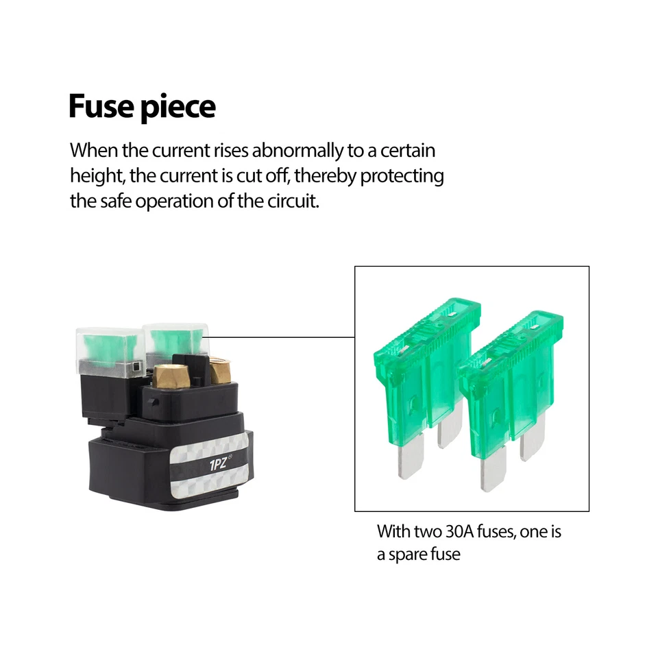 SOLENOIDE RELÉ DE ARRANQUE YAMAHA RAPTOR 700 YFM700 YFM700R 2008-2021 5UG-81940-00-0 Foto 4 de 4