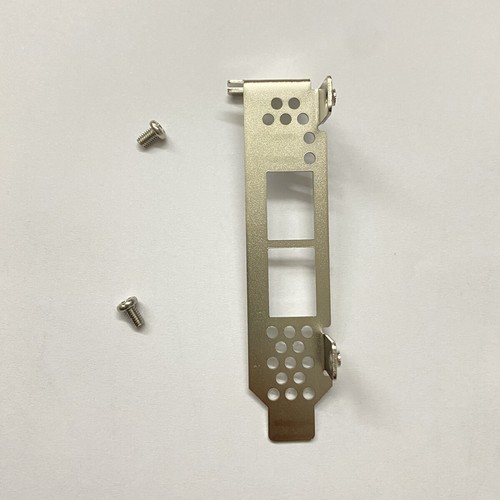 Low Profile bracket for Chelsio T520-CR T420-CR T520-LL-CR T520-SO-CR HTTG1 - Picture 2 of 6