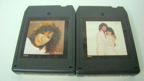 Barbara Streisand Lot of 2 Memories Guilty 8 track TC8 37678 CBS TC8 36750 - Picture 1 of 5