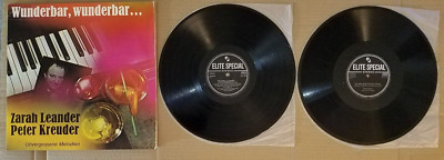 ''Wunderbar,..'' By Zarah Leander, Peter Kreuder~Double 2xLP Vinyl SWITZERLAND EX!
