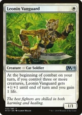 Leonin Vanguard [Core Set 2019] Magic MTG