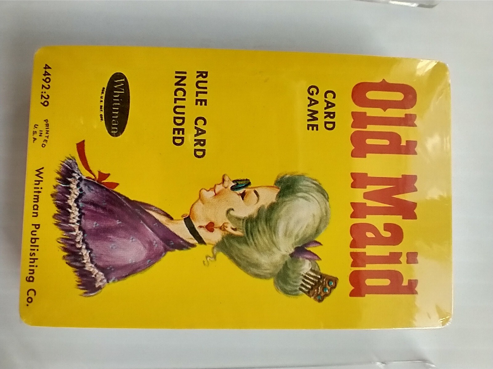 Vintage Whitman Old Maid card game. new factory sealed eBay