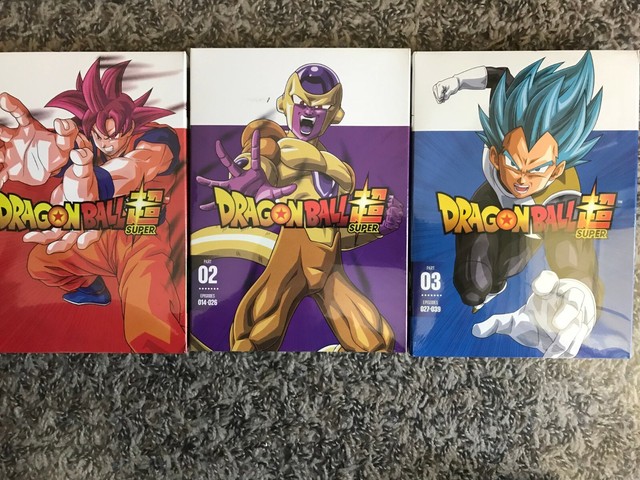 Dragon Ball SUPER Complete Series DVD All 1-3 Parts Collection Anime