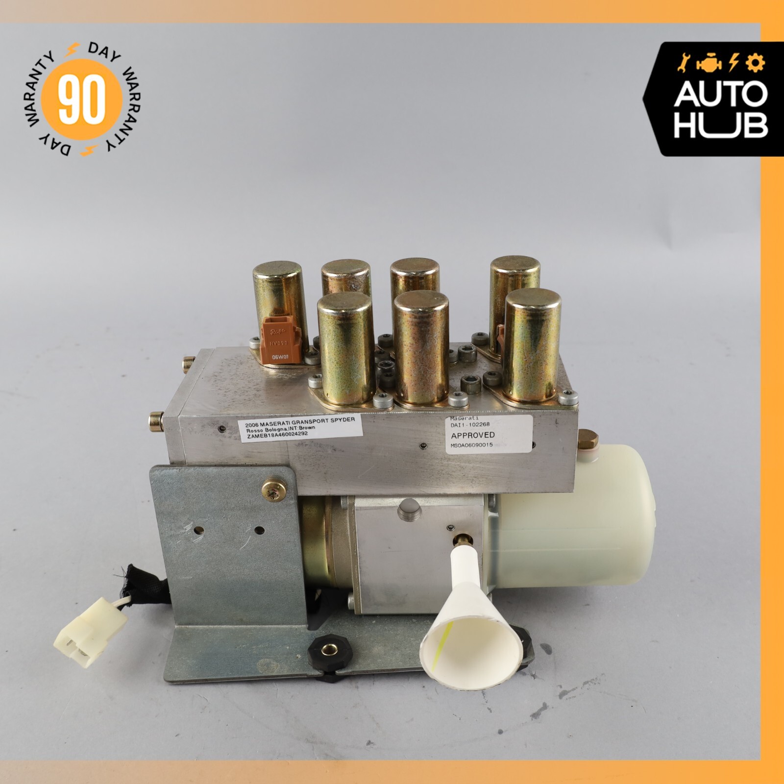 02-07 Maserati M138 GranSport 4200 Convertible Top Hydraulic Pump Motor OEM 46k
