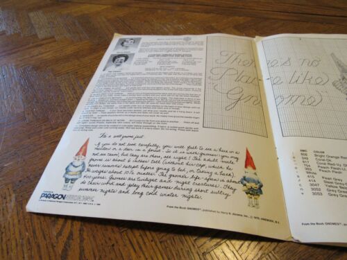 Gnomes Designs in counted cross stitch 1979 gloria and pat - Picture 4 of 4