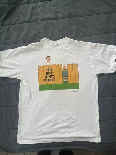 King Of The Hill Bobby Hank White Reprinted T Shirt Full Size S-5XL AA1792 - Picture 2 of 7