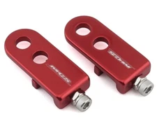 MCS 3/8" (10mm) Chain Tensioners BMX PAIR RED