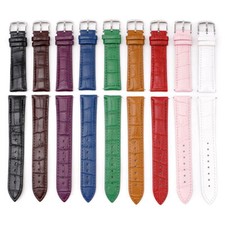 12mm 13mm 14mm 18mm 19 20mm 22mm 24mm Quick Fit Genuine Leather Watch Band Strap