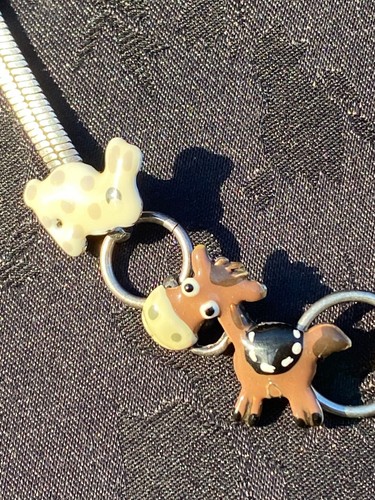 TARATATA - Collier - collection Milk - Necklace signed - VINTAGE made in France - Foto 3 di 12