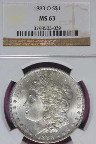 1883 O- NGC MS63 MORGAN DOLLAR!! #B46945