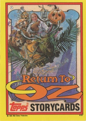 Return To Oz Stickers / Trading Individual Trading Cards (See Description ) - Picture 30 of 39