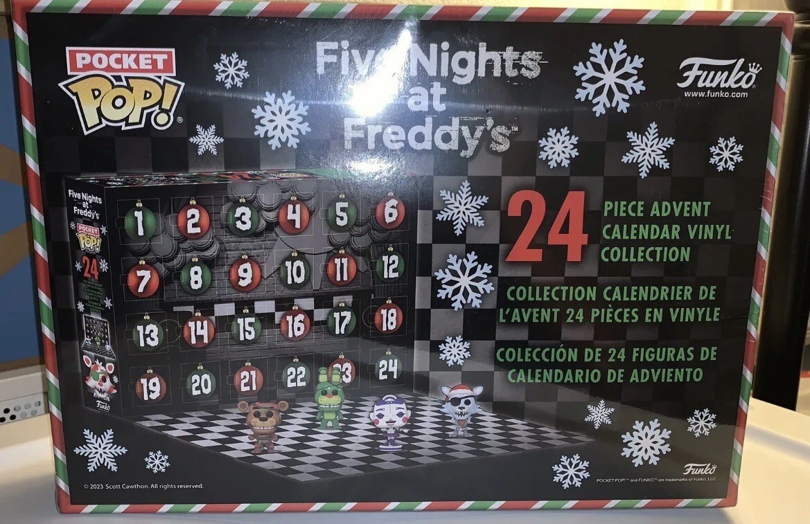 Funko Pocket Pop Five Nights at Freddy's FNAF Advent Calendar 2023 SHIPPING  DEC* 889698724807 | eBay