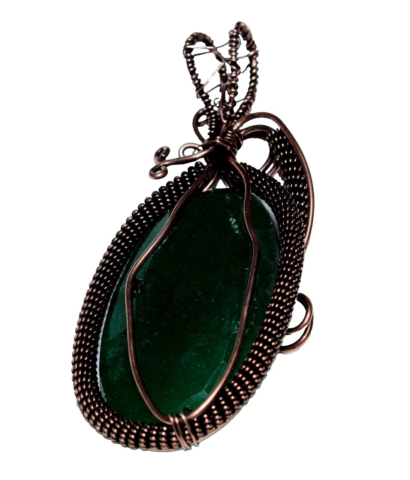 Joyería de moda de piedra de cobre de ónix