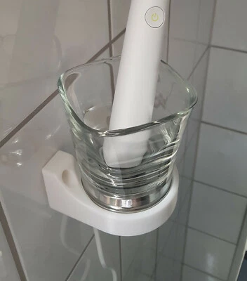 BEST3DPARTS Wandhalter für Philips Sonicare DiamondClean Zahnbürsten / Zahnbürstenhalter
