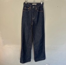 Levi's Ribcage Jeans High-Rise Wide Leg Size 24