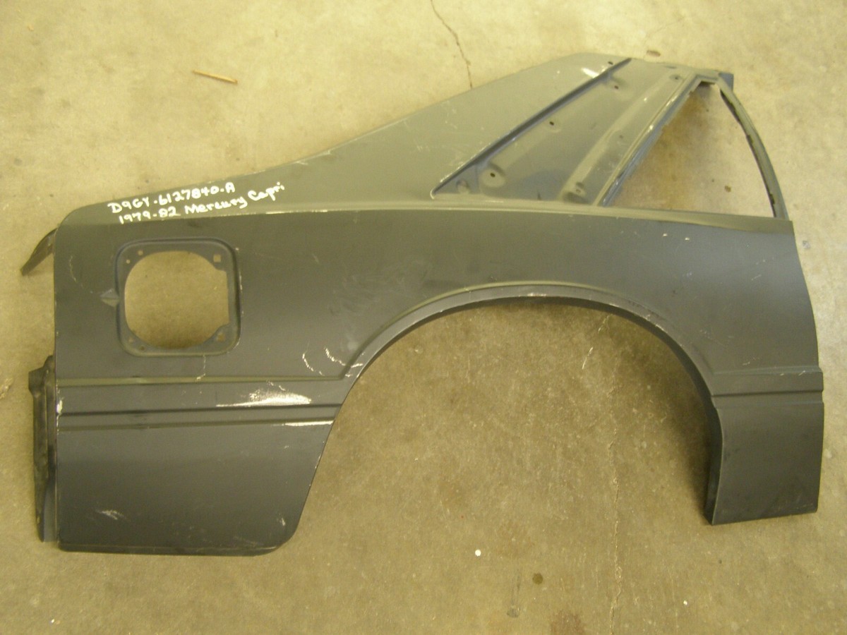 NOS OEM Ford 1979 1982 Mercury Capri Quarter Panel Sheet Metal