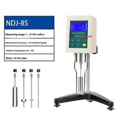 NDJ-8S Rotary Viscometer Viscosimeter Viscosity Tester Meter Digital Fluidimeter