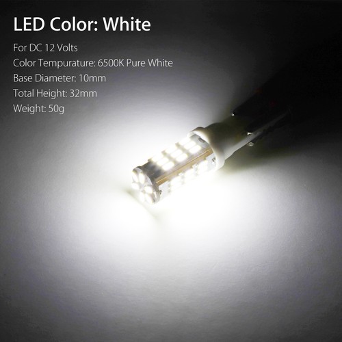 20x White 6500K T10/921/194 42SMD 12V LED Interior RV Camper Trailer Light Bulb - Picture 18 of 18