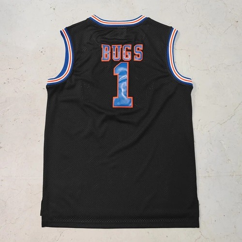 Space Jam Black Tune Squad Basketball Jersey - Picture 3 of 40