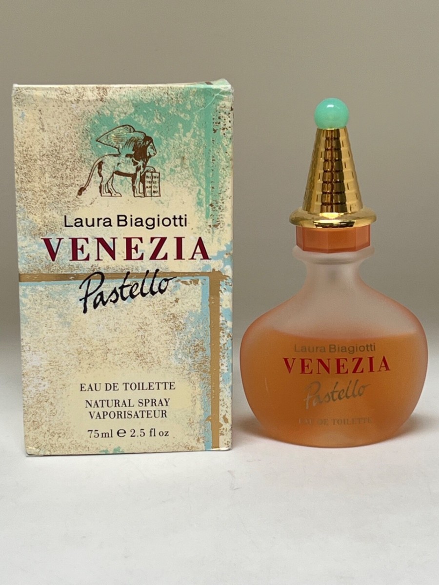 Venezia Pastello LAURA BIAGIOTTI 2.5 Oz EDT Women Spray. New