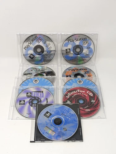 Sony PlayStation Magazine Demo Lot Pizza Hut Interactive & PS Picks Games