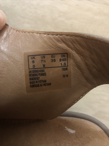 Clarks Clarene Grace Womens Wedge Sandal US Size 7.5 Tan EUC - Picture 6 of 6